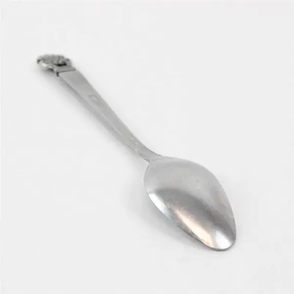 Lot of 4 National Stainless King Eric Pattern Stainless Teaspoons 6.25" Rare