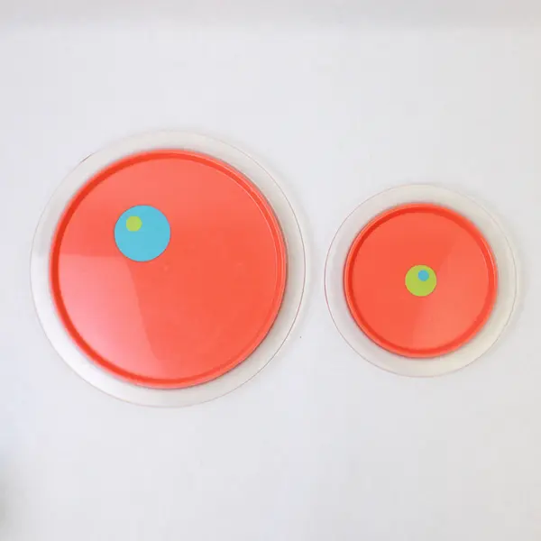 Lot of 6 Vintage Parents & Children's Plastic Dinnerware Plates & Tumblers