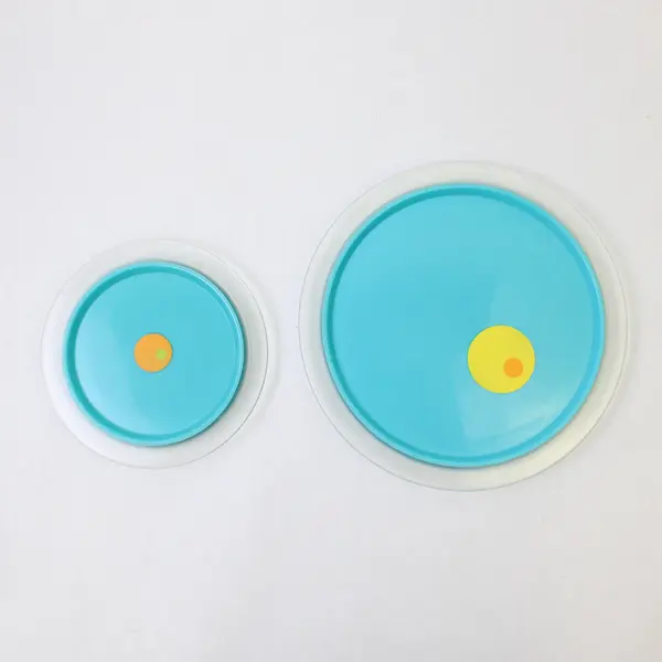 Lot of 6 Vintage Parents & Children's Plastic Dinnerware Plates & Tumblers