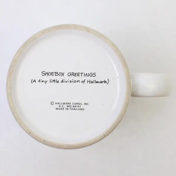 Shoebox Greetings Hallmark "At My Age... Can't Remember It All" Ceramic Mug 4"