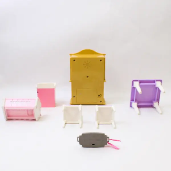 Lot of 7 Fisher-Price Loving Family Dollhouse Furniture Pieces