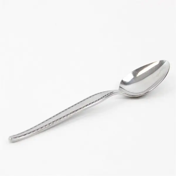 Lot of 3 National Stainless Granada Pattern Stainless Teaspoons 6.25" Good