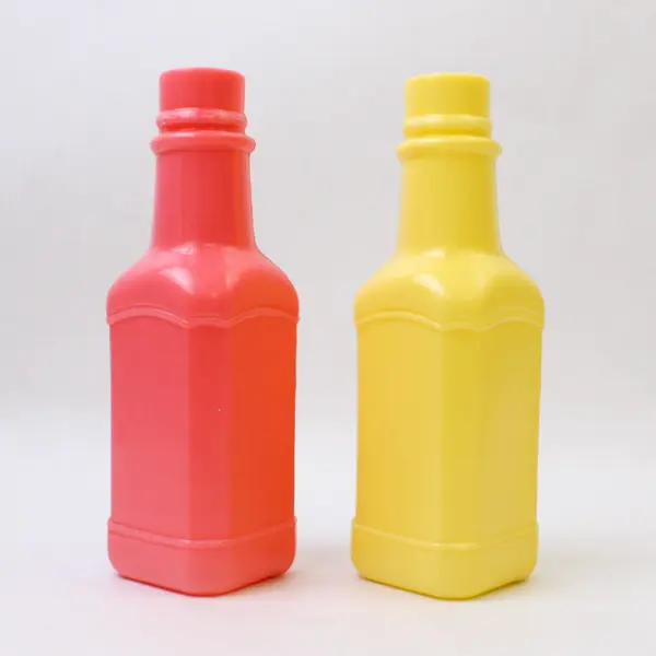 Lot of 4 Plastic Kitchen Play Toys Pretend Play Bottles Funnel Dish
