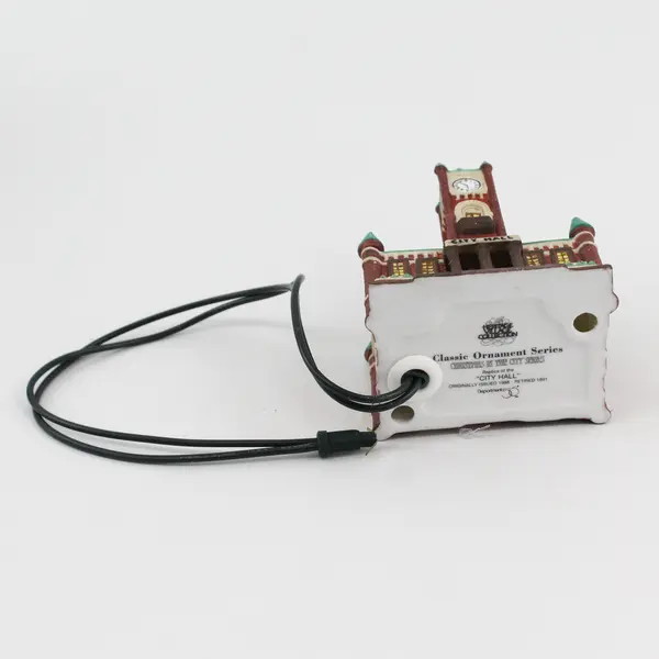 1998 Dept 56 Classic Ornament Series Christmas In The City CITY HALL Retired