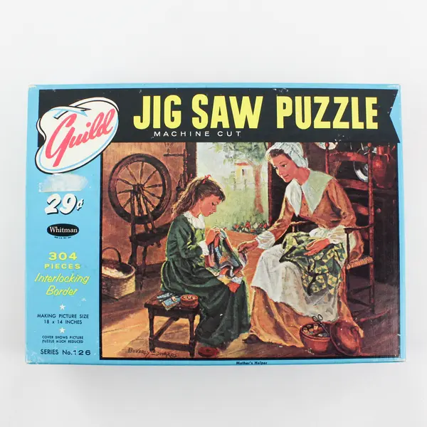 Vintage Guild 304 Piece Jigsaw Puzzle Mothers Helper #4425 