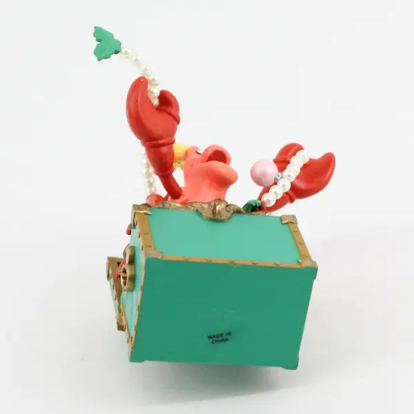 Disney's The Little Mermaid Ornament Treasure The Holidays Man! Sebastian w/ Box