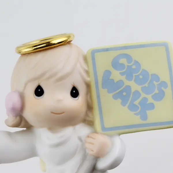1999 Enesco Little Moments Figurine "Cross Walk" Angel  649511 