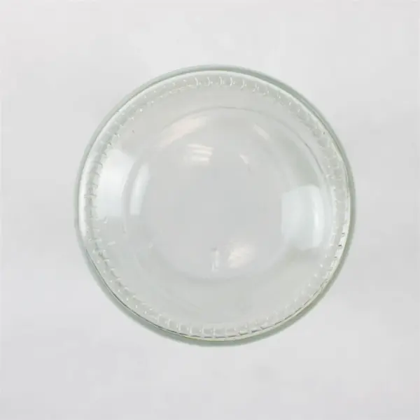 Vintage Ribbed Glass Diner Sugar Dispenser Stainless Steel Top