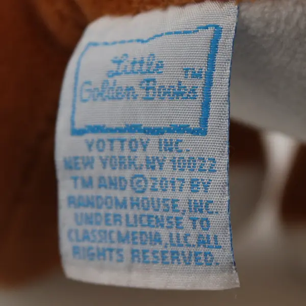 Yottoy Tawny Scrawny Lion Plush Little Golden Books 8.8in Stuffed Toy