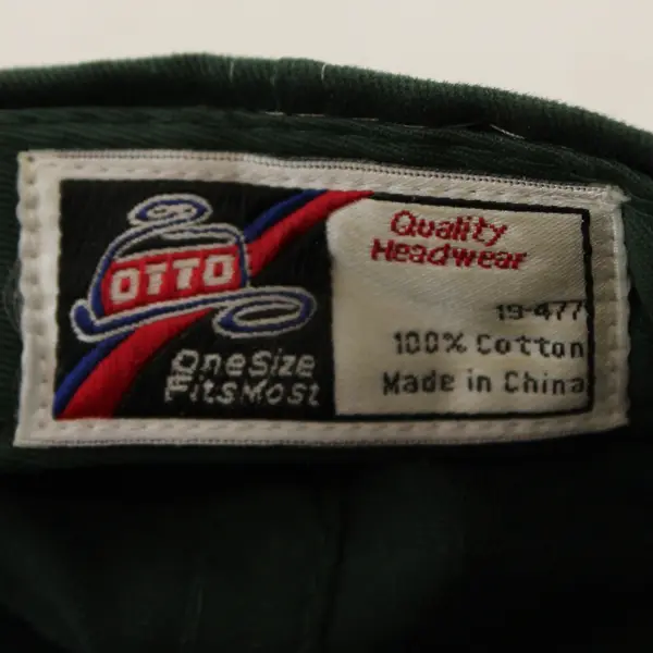 Otto Salmon Invitational Tournament Green Baseball Cap Adult One Size