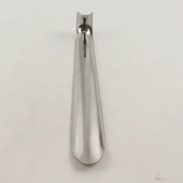 Metal Shoe Horn Professional Heavy Duty Stainless 11.8" Tall 