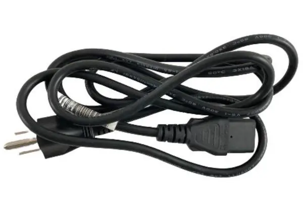HP 121565-001 Power Cord 69" Black - Good Pre-Owned Condition