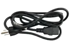 HP 121565-001 Power Cord 69" Black - Good Pre-Owned Condition