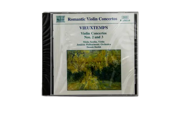 Romantic Violin Concertos Vieuxtemps Violin Concertos 2 and 3 CD Sealed 