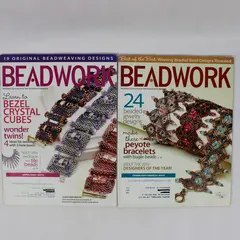 Lot of 2 Beadwork Magazine Feb/March & April/May 2013 