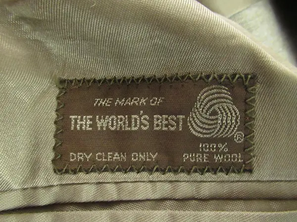 Vintage Raffaello C Casanova SF Men's Suit Jacket Gray Size 44R Wool Dry Clean