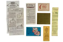 Lot of Vintage Coupons & Recipe Cards - Nostalgic Paper Collectibles