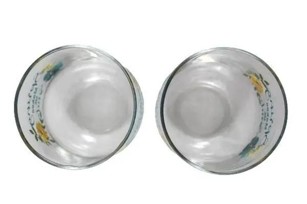 Lot of 2 Handpainted Spring Makes Me Smile Stemless Tumblers