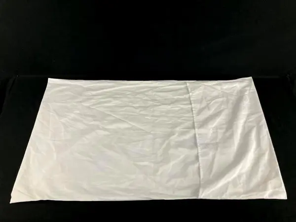 Lot of 4 Registry White King Size Pillowcases Cotton Polyester Shams