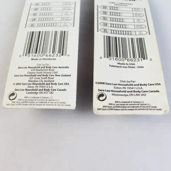 Lot of 2 NIB Kiwi Outdoor 60" Brown Olive and Brown Black Shoelaces 7-8