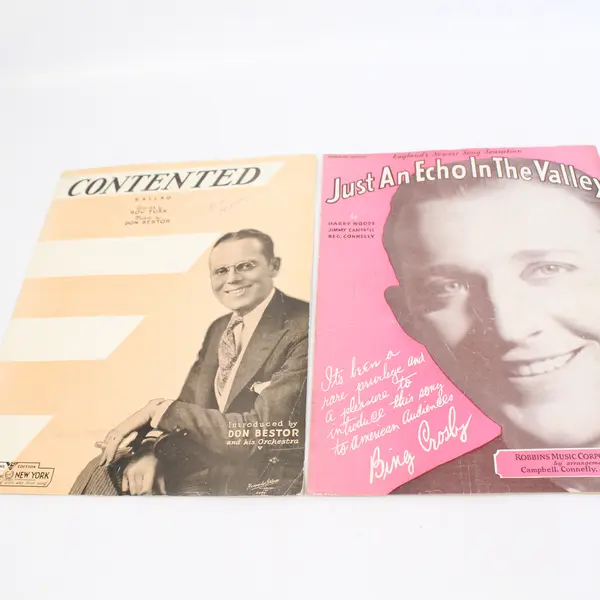 Lot Of 6 Vintage Sheet Music 1932 I'll Never Be The Same If You Were Only Mine