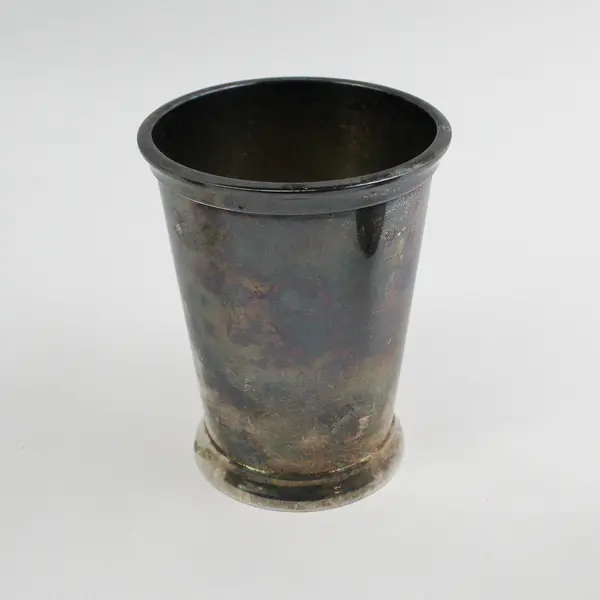 Lot of 3 Vintage International Silver Company Silverplate  Mint Julep Cups  4"