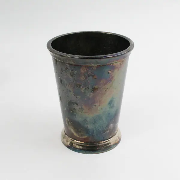 Lot of 3 Vintage International Silver Company Silverplate  Mint Julep Cups  4"