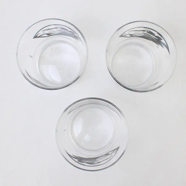 Lot of 3 Vintage Oregon State OSU Beavers Clear Plastic Cups 10oz