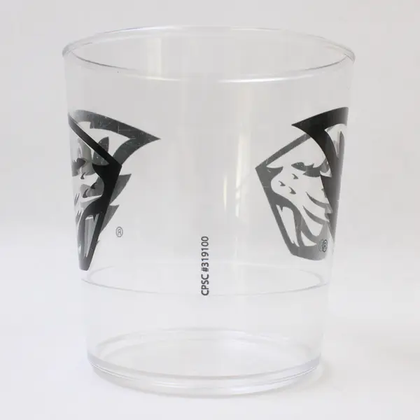 Lot of 3 Vintage Oregon State OSU Beavers Clear Plastic Cups 10oz