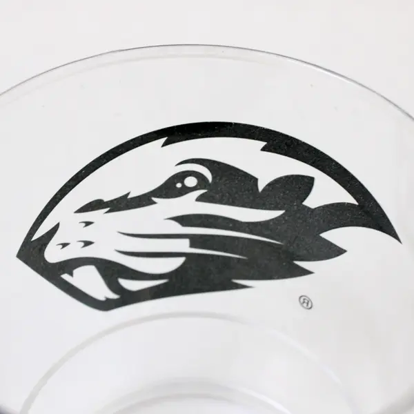 Lot of 3 Vintage Oregon State OSU Beavers Clear Plastic Cups 10oz