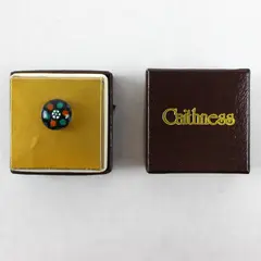Vintage Caithness Glass Millefiori Tie Pin Miniature