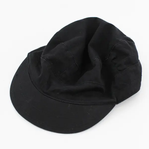 Divided by H&M Solid Black Newsboy Cap Women's Medium/56
