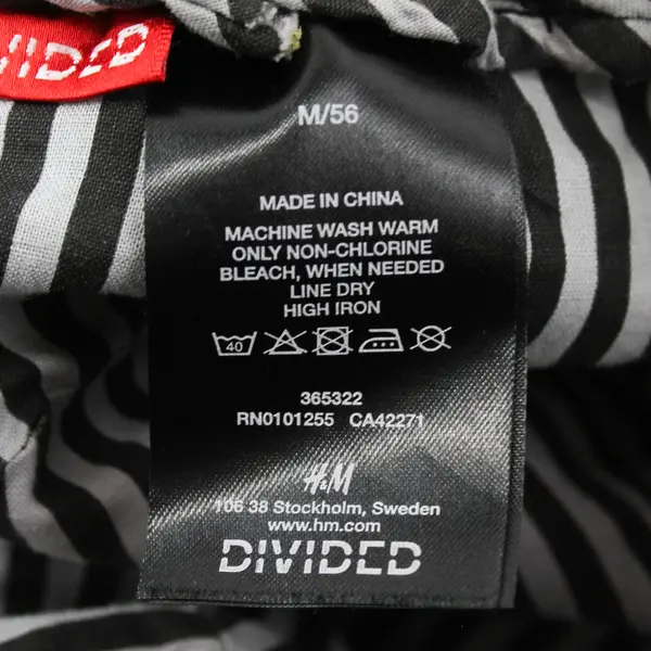 Divided by H&M Solid Black Newsboy Cap Women's Medium/56