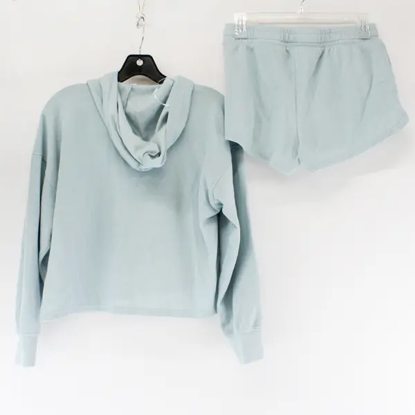 Hippie Rose Light Blue Pajama Lounge Set Women's Medium
