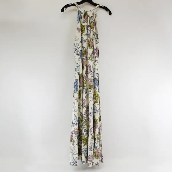 Rachel Zoe Multicolor Floral Sleeveless Maxi Dress Women's Small