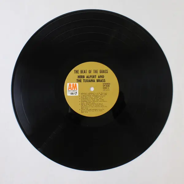 The Beat Of The Brass: Herb Alpert & The Tijuana Brass 12" Vinyl Record
