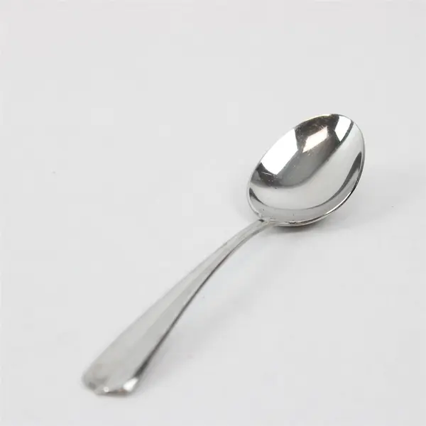 Set of 9 Oneida Gala-Impulse Stainless Steel Soup Spoons