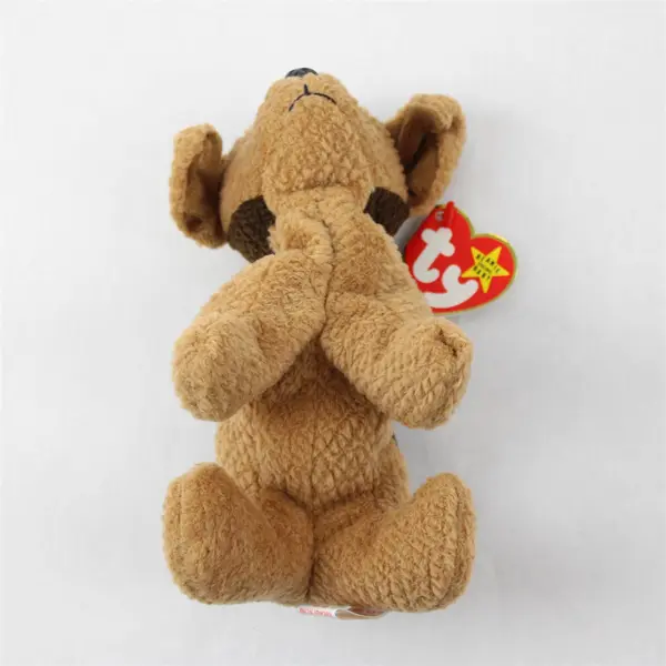 Ty Beanie Babies Tuffy 1996 Brown Terrier Dog With Tag Plush Doll Toy