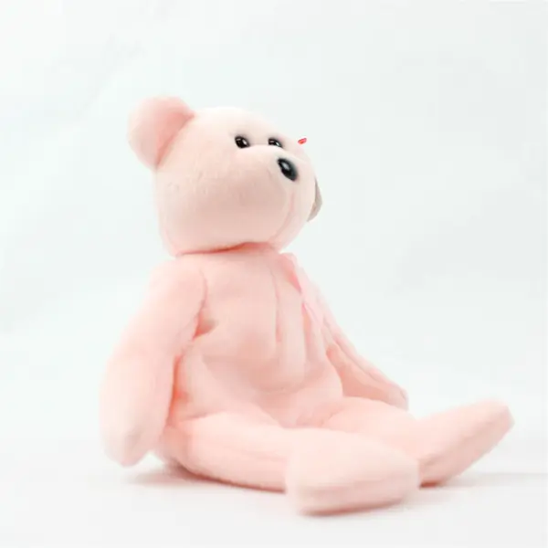 TY Beanie Babies Cure 2003 Pink Bear With Tag Plush Doll Toy