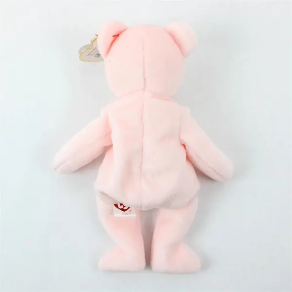 TY Beanie Babies Cure 2003 Pink Bear With Tag Plush Doll Toy