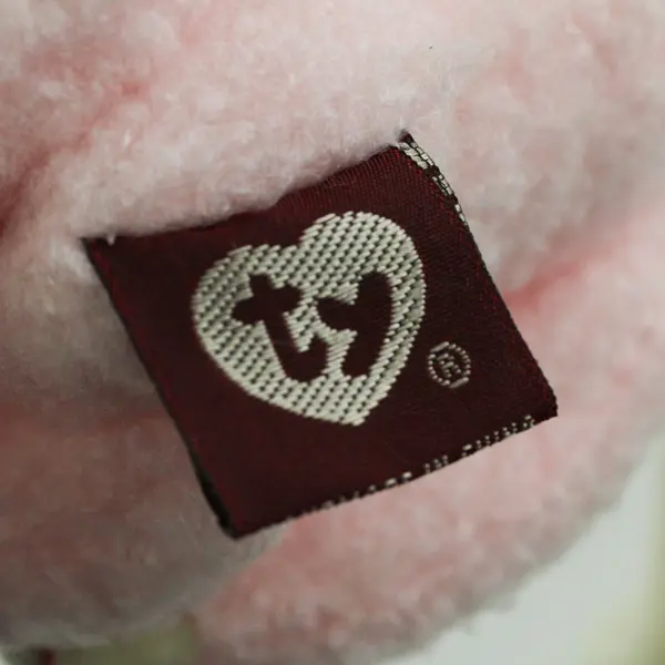 TY Beanie Babies Attic Treasures Strawbunny 1993 Pink Bunny Rabbit W/ Tag Plush