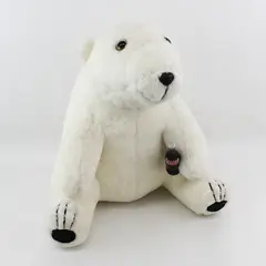 Coca-Cola Polar Bear Holding Coke Bottle Collectible Plush 20"