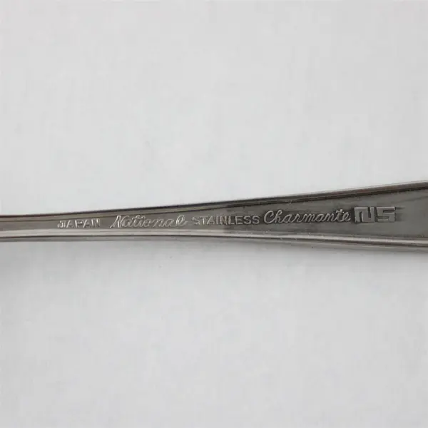 Lot of 3 National Stainless Charmante Pattern SS Burnished All Rare Items