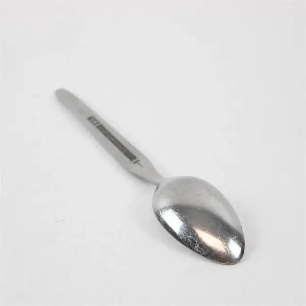 Lot of 6 National Stainless Granada Pattern Stainless Teaspoons 6.25" Good