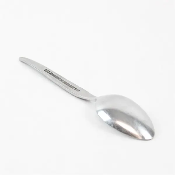 Lot of 3 National Stainless Granada Pattern SS Oval Soup Spoons 7.5" Rare Item