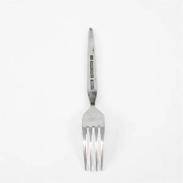 National Stainless Granada Pattern SS Dinner Fork 7.5" Rare HTF Item Good