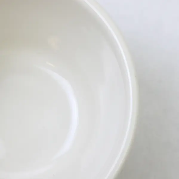 Lot Of 3 Ultima China Solid White Ceramic Bouillon Cup/Dipping Bowls 4.25" 