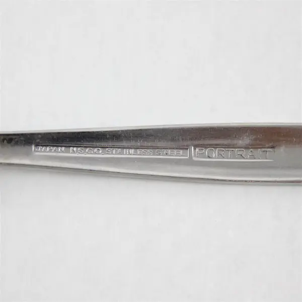 National Stainless Portrait Pattern Stainless Butter Knife 6.5" Rare HTF Pattern