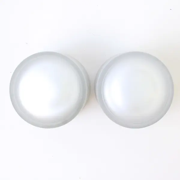 Set of 2 Frosted Glass Snowflake Votive Tealight Candle Holders Holiday