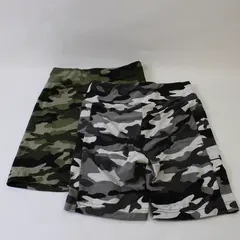 Lot of 2 No Boundaries Camo Print Bike Shorts Juniors Size Small 3-5